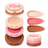 Kspot 3 In 1 Face Travel Mini Set With Blush Bronzer And Highlighter