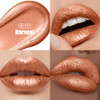 Gold Metallic Lipstick And Lip Liner Combo Glitter Lipsticks For Women