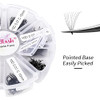 Volume Lash Extensions Mixed Tray 1000 Premade Fans 10D Loose Promade Fans Pointy Base Premade Fans Eyelash Extensions Handmade Premade Lash