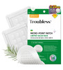 Troubless Invisible Pimple Spot Patch Classic Hydrocolloid Acne Patches For Face Ultra Thin Acne Patches With Easy Peel Handle Overnight