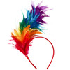 Fashion Hairband Feathers Headband Tea Party Cocktail Wedding Headpiece