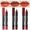 Evpct 3Pcs Dark Red Lip Liner Pencil Set Deep Ruby Red Matte Lipstick Long Lasting For Women Lipstick And Lip Liner Crayon Set Lipliner