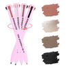 Esoterique 4 In 1 Makeup Pen Eyeliner Lip Liner Brow Pencil And Highlighter In One Pencil Easy To Apply And Compact For Travel Cruelty Free