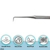 Professional Dental Tartar Scraper Tool Oral Picks To Remove Calculus From Teeth Plaque Remover Tooth Scraper For Oral Hygiene Care Made Of