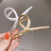 Cubahop Vintage Large Hair Claw Clips Strong Hold Hair Jaw Clips Metal Claw Clips Clamp Hair Clips Hair Accessories For Women Thick Hair