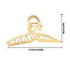 Cubahop Vintage Large Hair Claw Clips Strong Hold Hair Jaw Clips Metal Claw Clips Clamp Hair Clips Hair Accessories For Women Thick Hair