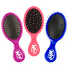 Wet Brush Squirt Detangling Brush, 3 Ct, Pink, Purple & Blue, Mini Detangler, No Tangle Ultra-Soft IntelliFlex Bristles, Wet & Dry Styling Hairbrush