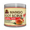 OKAY All Natural Mango Butter Foot Scrub, 6 Ounce