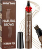 Imethod Eyebrow Pen Waterproof Microblading Eyebrow Pen Light Brown