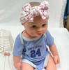 Zcyyys Baby Baseball Headband With Bow Headwear Sport Soccer Headband Bowknot Wide Hair Band Football Hair Bow For Toddler Infant Tsfd55