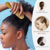 Slick Back Hair Brush Mini Boar Bristle For Baby Hair Edges Ponytails