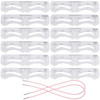 12 Pcs Reusable Eyebrow Stencil Eyebrow Template With Elastic Band For Beginners Eyebrow Distance 2.0 3.5Cm