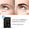 Indalo Black Eyebrow Henna 10G Pouch Brow Color Powder Smudge Proof And Water Resistant Vegan Cruelty Free Gentle Formula 20 Applications