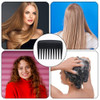 2 Pcs Wide Tooth Comb Pocket Small Travel Mini Curly Hair Comb Wallet Shower Styling Comb Suitable For Women And Men Straight Curly Hair Wet
