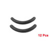 24 Pcs Black Rubber Makeup Tool Eyelash Curler Replacement Pads For Lady Tools Accessories
