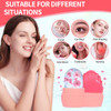 Daifanni Ice Cube Roller For Face Eyes And Neck Reusable Silicone Ice Mold Mermaid Shell Shape For Shrink Pores Anti Wrinkle And Skin Beauty