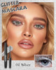 Silver Glitter Mascara For Eyelashes Diamond Sparkle Colored Mascara Tube