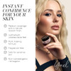 Sinart Full Coverage Under Eye Concealer Longwear Crease Proof Lightweight And Smooth Blendable Formula Brightening For Dark Circles And