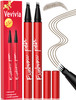Vevivia Beauty Eyebrow Pencils For Women Eyebrow Pen 2 Pack Precise 4 Tip Brow Pencil For Natural Looking Fuller Brows Hair Like Strokes For