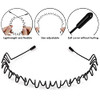 Vrose Flosi Metal Zig Zag Headband For Women And Men Slicked Back Styling