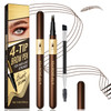 4 Tip Microblading Eyebrow Pen Waterproof Sweatproof All Day Brow Brown