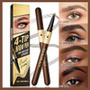 4 Tip Microblading Eyebrow Pen Waterproof Sweatproof All Day Brow Brown