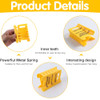 Overstimulated Caution Sign Hair Claw Clip Do Not Approach Funny Hair Clip