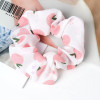 Spring Summer Floral Hair Scrunchies For Women With Soft And Silky Hair 5 Pack Cute Boho And Stylish Hair Ties That Make A Strong Style