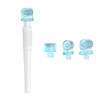 3In1 Derma Roller Kit 0.25Mm Microneedle Derma Rolling Facial Beauty Roller Skin Care Tools With 3 Replaceable Heads