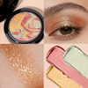 U Shinein Desert Sunset Glitter Eyeshadow Multi Color Highlight Eyeshadow