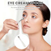 6 Pcs 2 In 1 Eye Roller And Cream Spoon Perfect Travel Size Eye Cream Applicator Set Massage Stick Roller Skin Care Tool For Women Silver