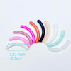 Gouweiba 28Pcs Eyelash Curler Refill Pads Silicone Rubber Mixed Color