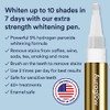 Auraglow Extra Strength Teeth Whitening Pen 9 Percent Hydrogen Peroxide 40 Plus Whitening Treatments Whitens Teeth Fast No Sensitivity 4Ml