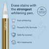 Auraglow Extra Strength Teeth Whitening Pen 9 Percent Hydrogen Peroxide 40 Plus Whitening Treatments Whitens Teeth Fast No Sensitivity 4Ml