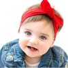 Koolgil Baby Girl S Cute Toddler Bow Headbands Bowknot Rabbit Hairband Headwear For Daily Life Travel Photography Yellow