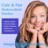 Voibon Hologram Pimple Patches For Face Cute Hydrocolloid Acne Patches Salicylic Acid And Tea Tree Colorful Butterfly Spot Stickers Zits And