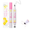 Freckle Pen Stamp And Black Eyeliner 2 In 1 Fake Freckles Stamp Liquid Eyeliner Pencil Kit Dual Ended Faux Freckles Maker Pen For Sunkissed