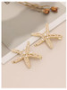 Makemechic Women S 2 Pcs Starfish Hair Clips Pearl Barrettes Hairpins