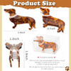 Dachshund Gifts For Women Small Acetate Animal Dachshund Dog Hair Clips