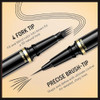 Eyebrow Pen Soleira Waterproof Eyebrow Pencil With 4 Tip Microblading Eyebrow Pen And Dual Ended Eyebrows Brush For Natural Looking Brows