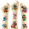 40Sheets Cartoon Stitch Temporary Tattoos Birthday Themed Party Supplies Decoration Favors Cartoon Cute Waterproof Sticker For Kids Boys