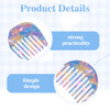 2Pcs Wide Tooth Comb For Women Travel Comb Mini Detangling Combs Anti Static Pocket Size For Thick Curly Wet Dry Hair