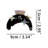 Star Moon Hair Clip Acetate Claw Clips Hair Clips For Women Black 1 Count Pack Of 1
