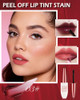 Pink Peel Off Lip Stain Matte Lip Liner Stain Waterproof Women Lip Tint