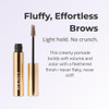 Merit Brow 1980 Volumizing Tinted Eyebrow Gel Pomade Taupe Taupe With Cool Undertones