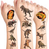 96Pcs Dinosaur 3D Temporary Tattoos Party Favors Decorations