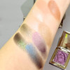 K Apeine Glitter Eyeshadow Single Eyeshaow Palette Shimmer Highlighter Metallic Eyeshade Professional Long Lasting Waterproof Makeup Palette