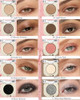 Single Nude Eyeshadow Palette Matte Dark Brown Smooth Velvet Pressed Powder Eye Shadow And Eyebrow Longwear High Pigment Mini Monochrome