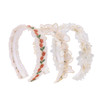 Oosaku 3Pack Pearl Flower Headbands For Baby Girls Toddler Headband Hair Bands For Pretty Gifts Cute Trendy Stuff Fk B H