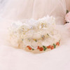 Oosaku 3Pack Pearl Flower Headbands For Baby Girls Toddler Headband Hair Bands For Pretty Gifts Cute Trendy Stuff Fk B H